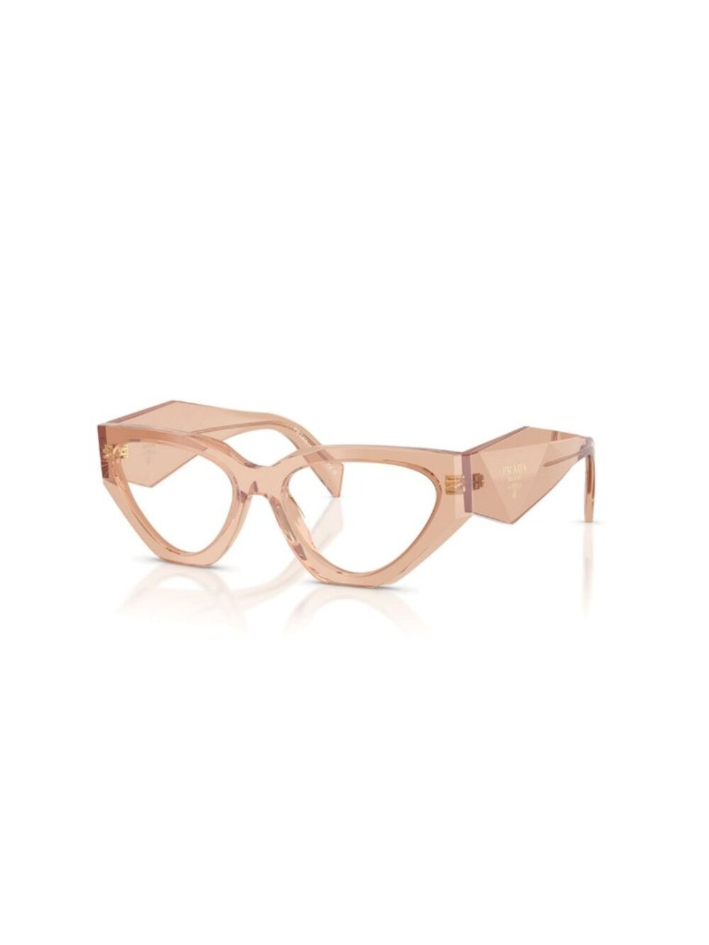 NWT Prada PRC07V 20H1O1 54 Gray Women Eyeglasses Optical Frame